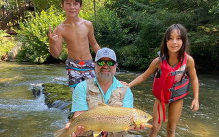 Kids fishing