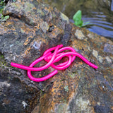 Pond Pro Sqworms in Taney Pink.