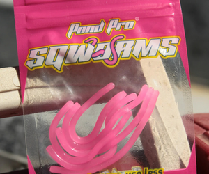 Sqworms™️ - Pink Bubblegum Reusable Soft Plastics
